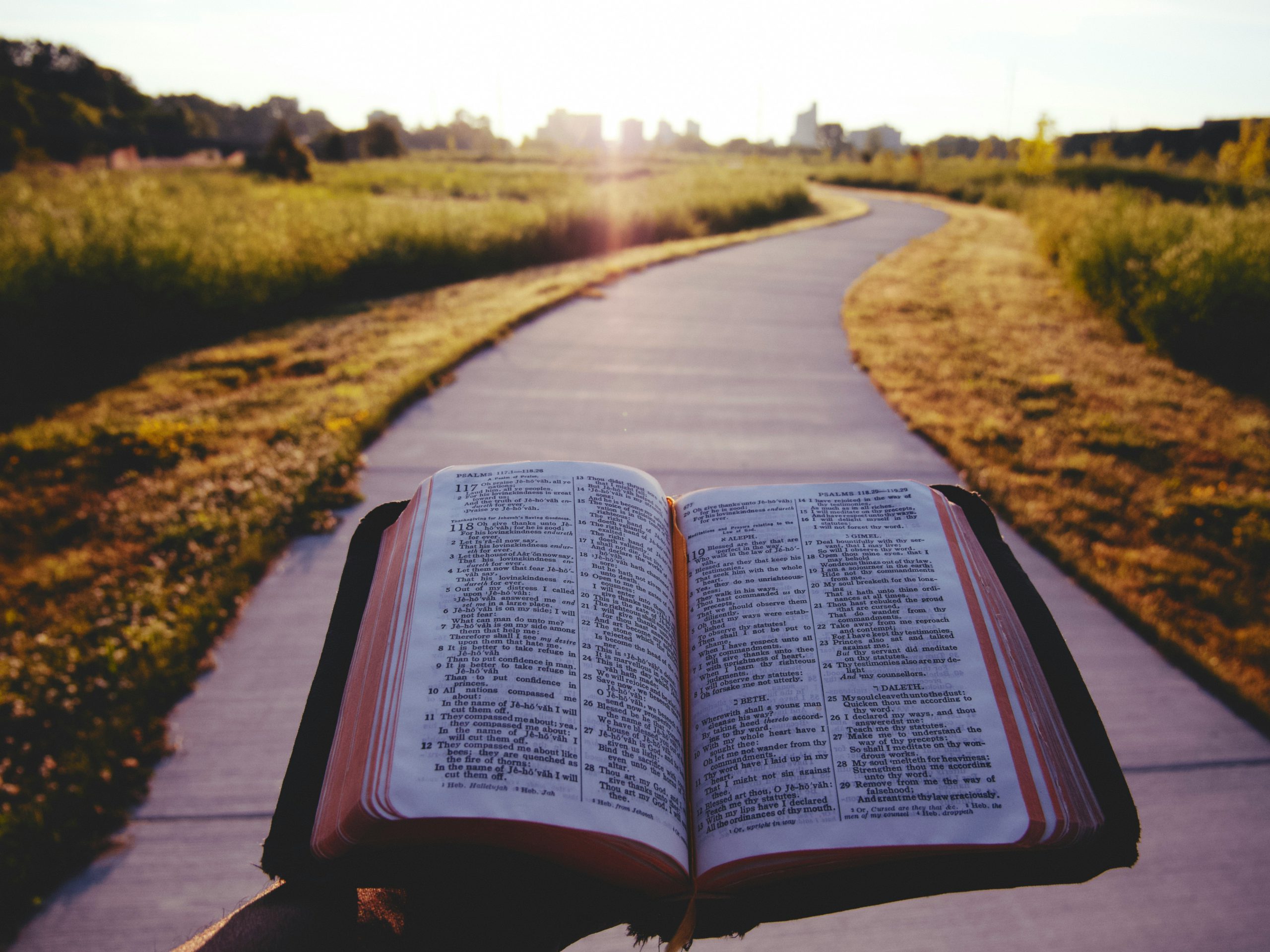 Bible puts us on the right path Bible puts us on the right path